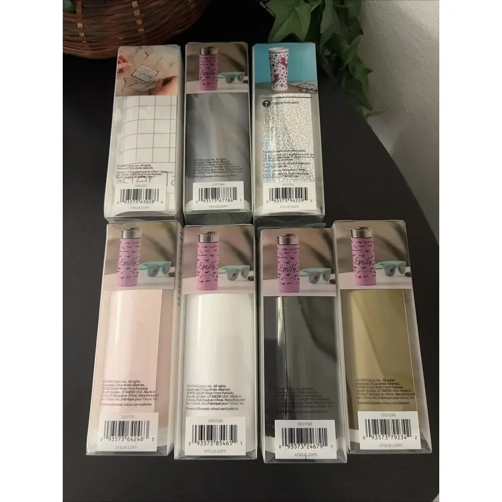 Cricut Joy Smart Vinyl Assorted. Brand New Lot Of 7 (226)